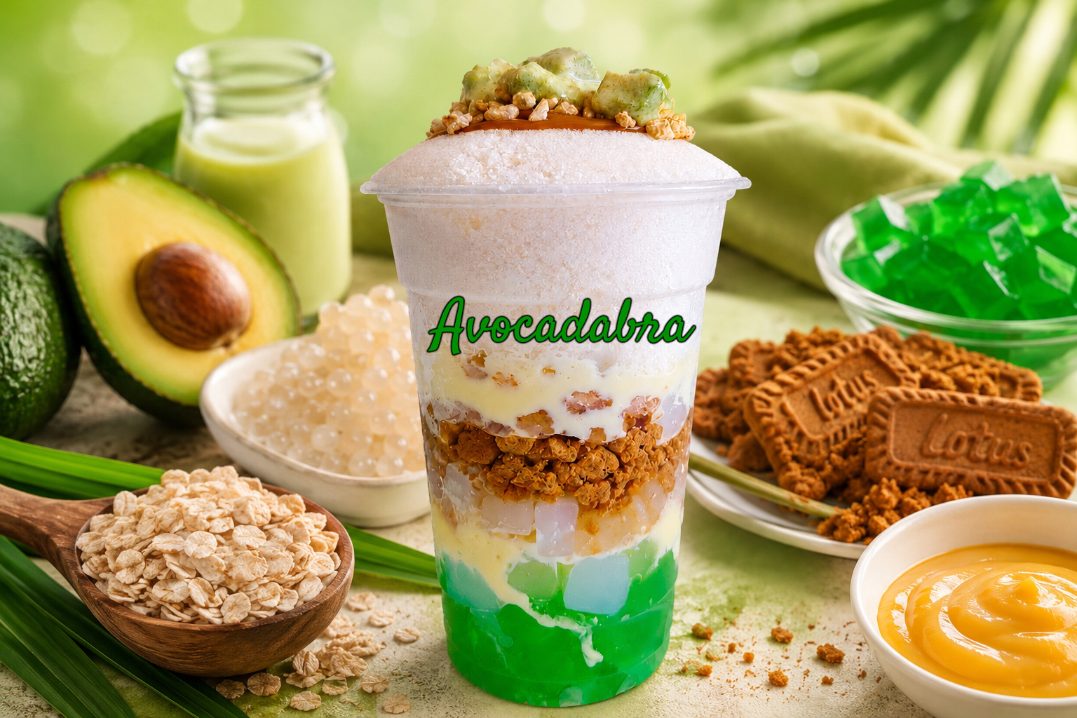 Avocadabra halo-halo