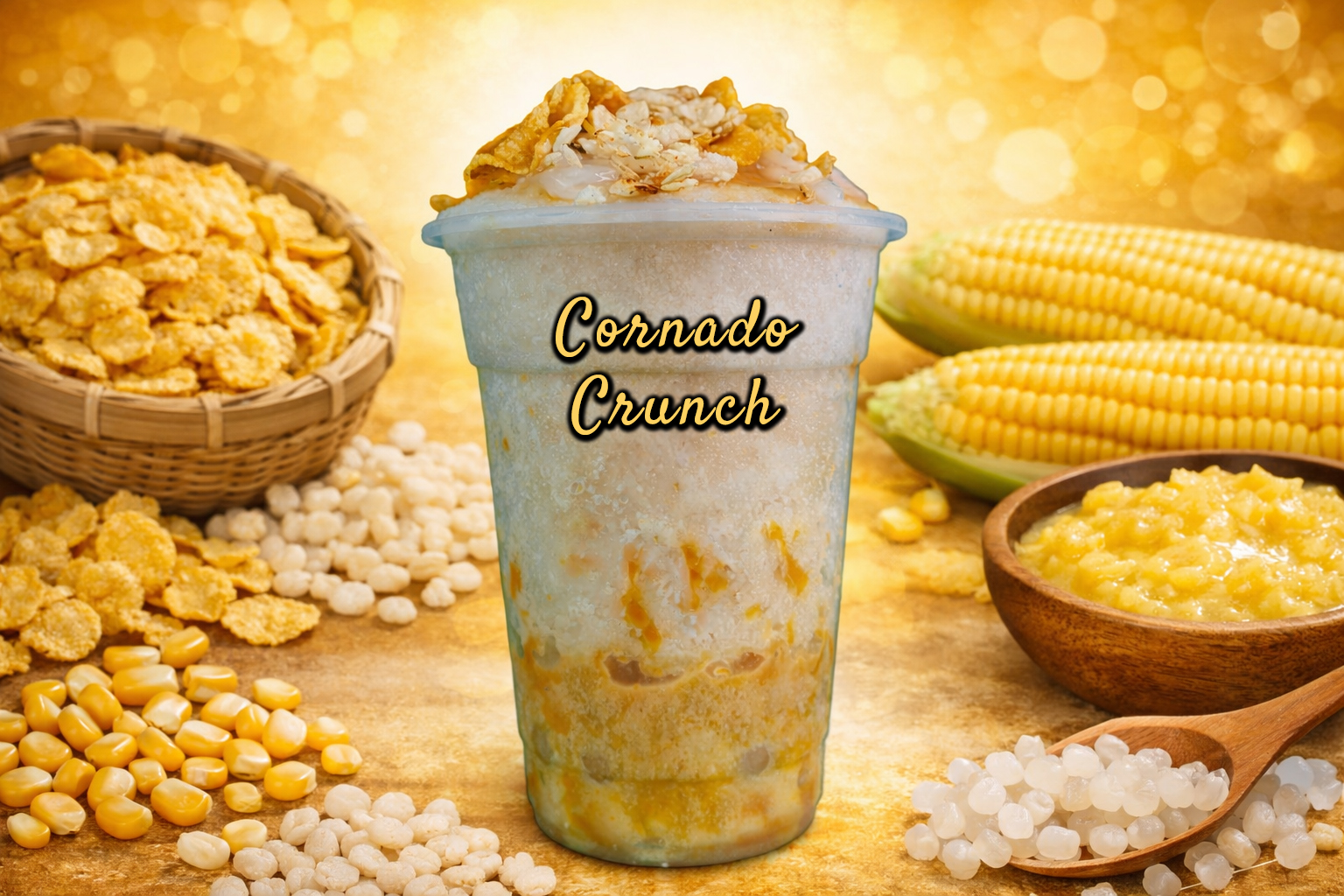 Cornado Crunch halo-halo