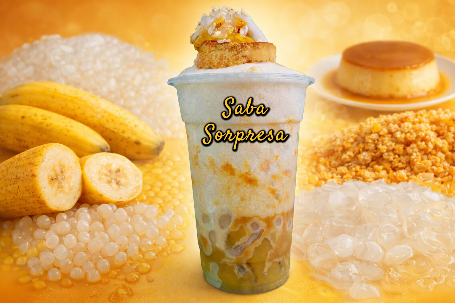 Saba Sorpresa halo-halo