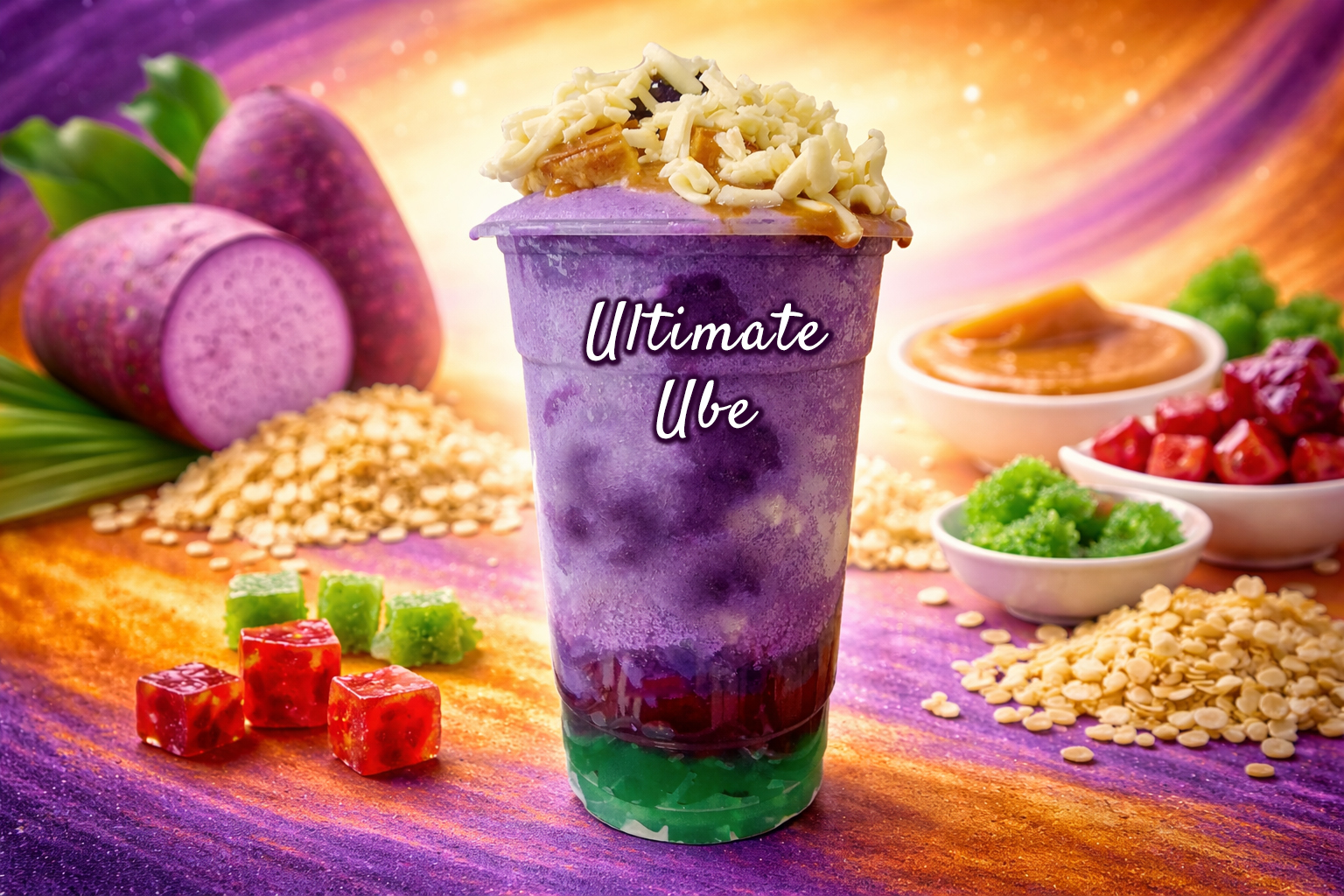 Ultimate Ube halo-halo